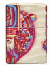 Back of Trippy 540 Color Design Windproof Lighter