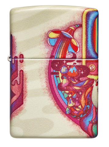 Front of Trippy 540 Color Design Windproof Lighter